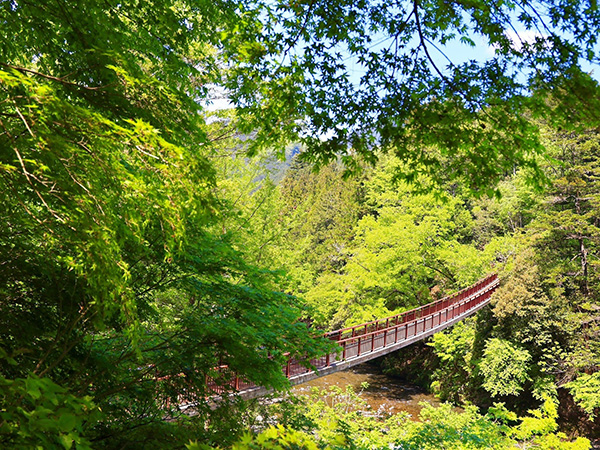 秋川渓谷石舟橋